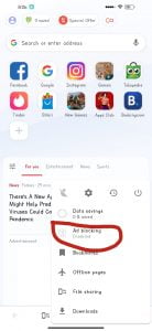 3 browser android ber-adblock dan cara mematikannya